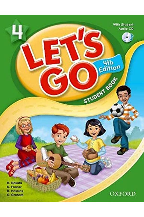 OXFORD UNIVERSITY PRESS-Lets Go 4 Student Book With Audio Cd Pack 1