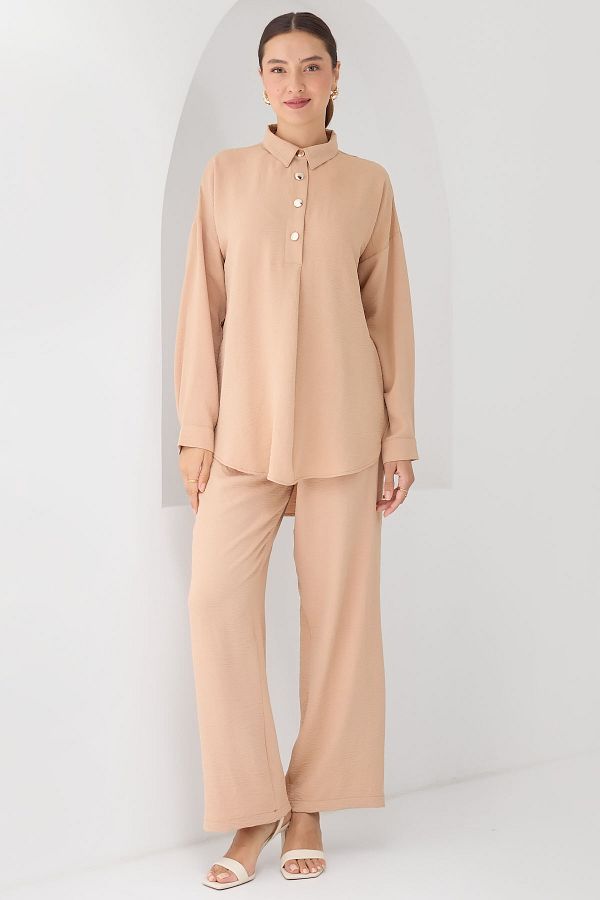 Bigdart-6631 Model - Mink Color Oversize Bottom-Top Σετ 1