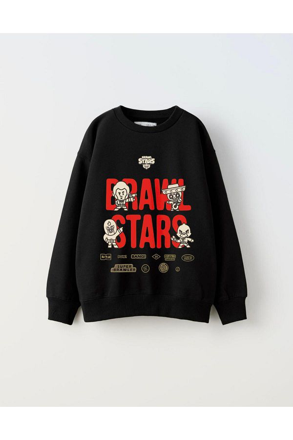 Brawl stars sweatshirt trendyol hotsell