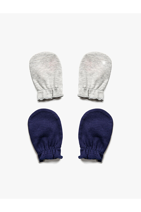 Koton 2'li Bebek Eldiveni Seti Pamuklu