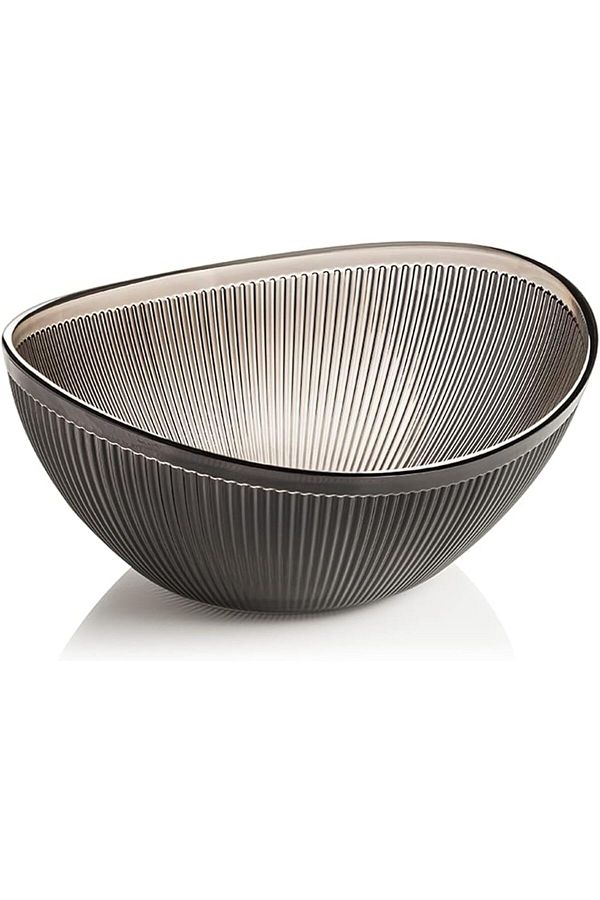 STOREMAX-Baroque Smoked Acrylic Bowl Single Lifestation 542167 1
