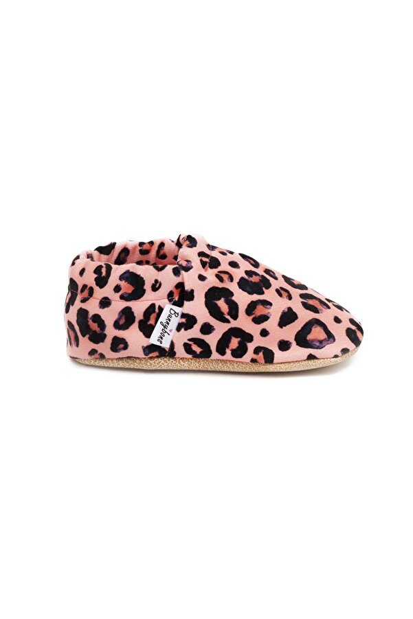 Bunnybons Leopar Kaydırmaz Taban Bebek Patik