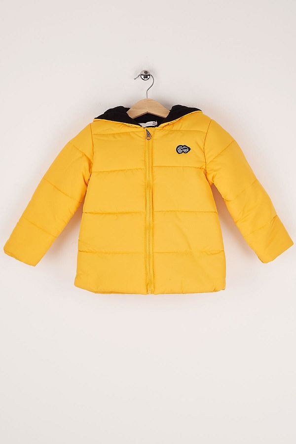 Baby boy mustard coat clearance