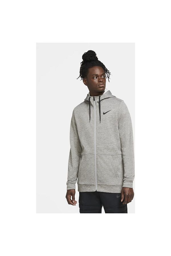 Nike therma fleece logo training sweatshirt top