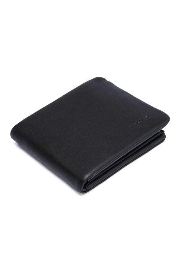 Tergan-Genuine Leather Men's Black Wallet S1ce00001361 1