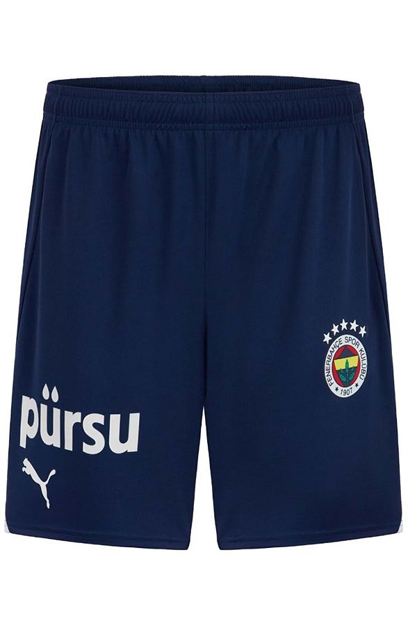 Puma Fenerbahce Men s Football Shorts 24 25 Navy Blue Trendyol