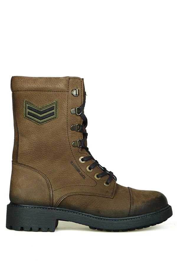 Hammer Jack-Garson Genuine Leather - Khaki Nubuck Washed Outdoor Γυναικείες Μπότες 1