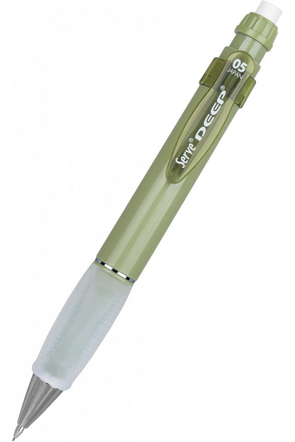 Serve-Deep Natural Colors 0.5mm Mechanical Pencil - Leaf Green 1
