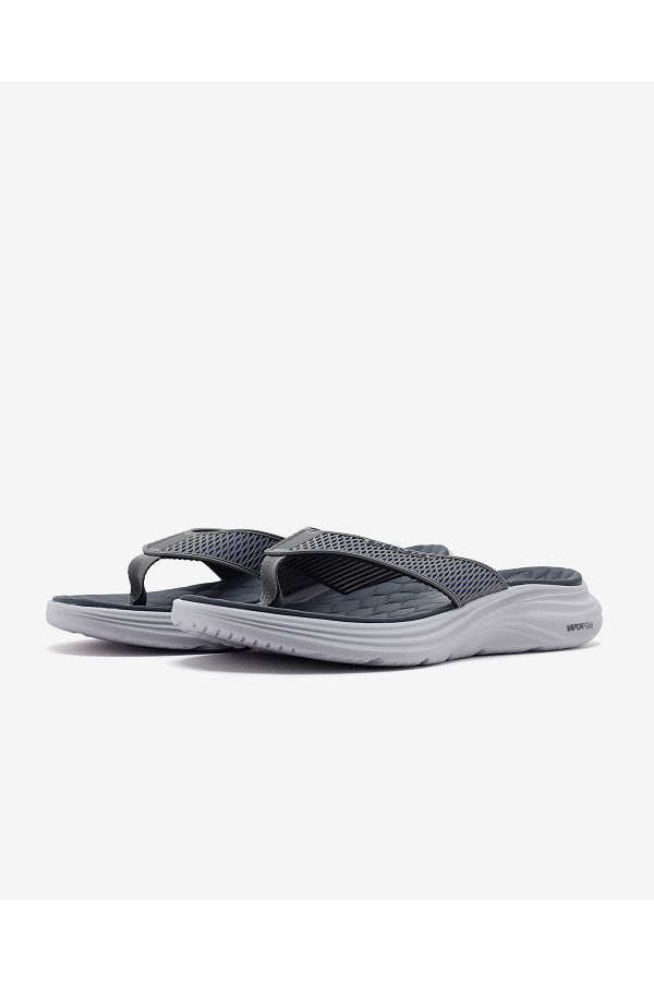 Skechers Men s Gray Flip Flop Vapor Foam Sandal Sayto232894 Gybl Trendyol