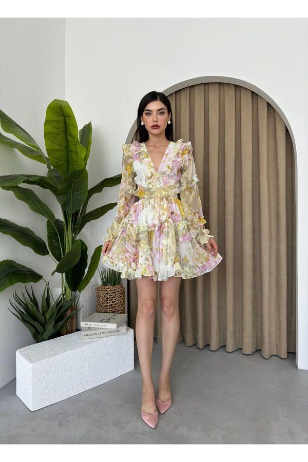 conconmoda-Arya Design - Κομψό φόρεμα με χαμηλό κόψιμο στην πλάτη 1