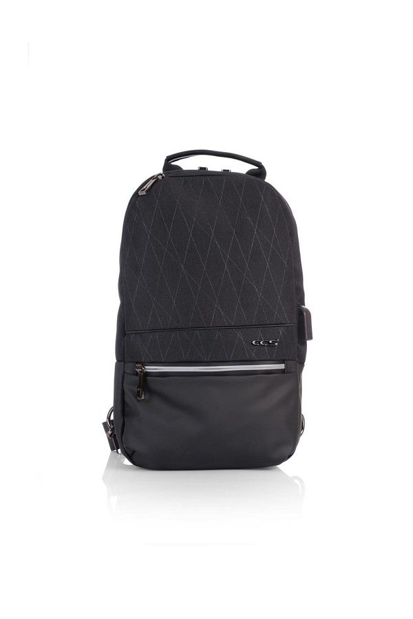 ÇÇS-31276 Single Shoulder Bag with USB Tablet Compartment 1