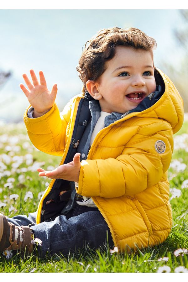 Mayoral Baby Boy Coat 2418 with Padding and Bag Trendyol