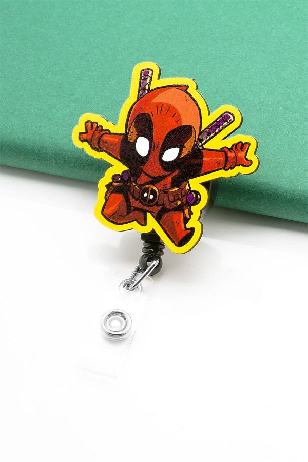 Apptakı-Deadpool Yoyo ID Badge Yoyo Card Holder - Yoy0053 1