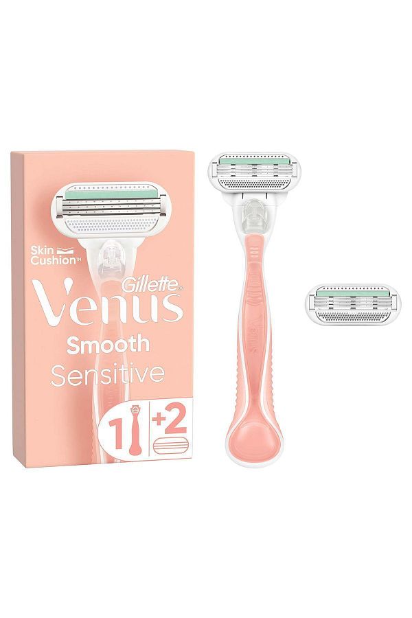 Gillette-Venus Smooth Sensitive Ξυριστική μηχανή - Σετ 2 λεπίδων 1