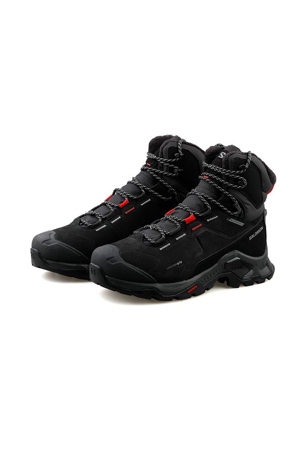 Salomon Quest Winter Ts Cswp Men s Black Water Resistant Outdoor Boots Trendyol