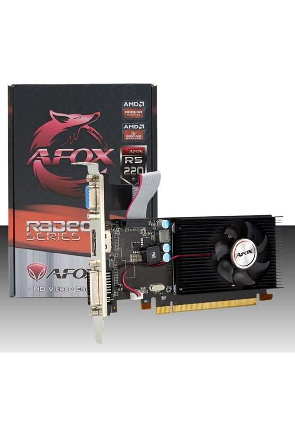 Afox-R5 220 2Gb Afr5220-2048D3L5 Ddr3 64Bit HDMI Dvi Pcıe 16X V2.0 1