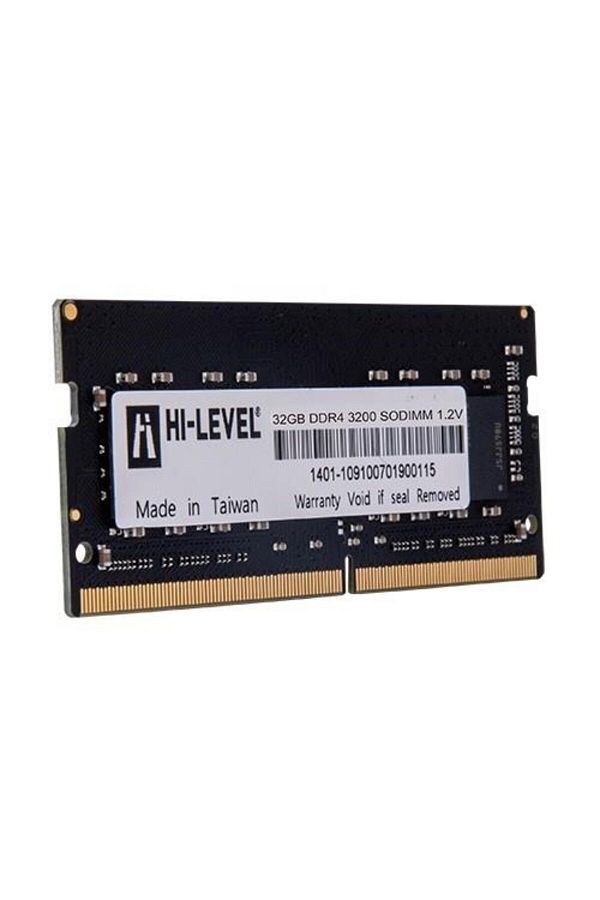 Hi-Level-32Gb Ddr4 3200Mhz Notebook Ram Value Hlv-Sopc25600D4/32G 1