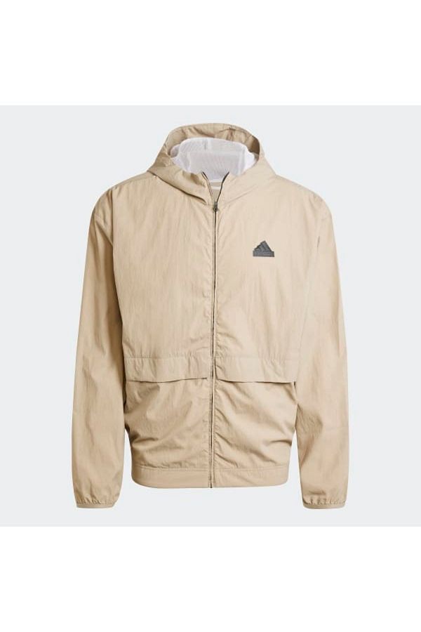 Adidas cream jacket top