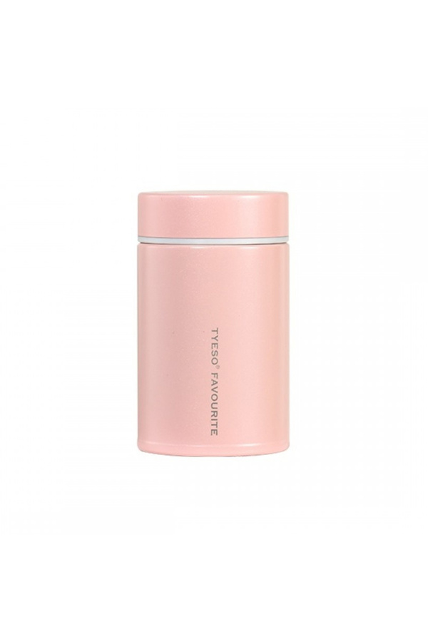 Tyeso Gourmet Anne Bebek Mama Vakumlu Termos Cep Boy 260 ml Pembe