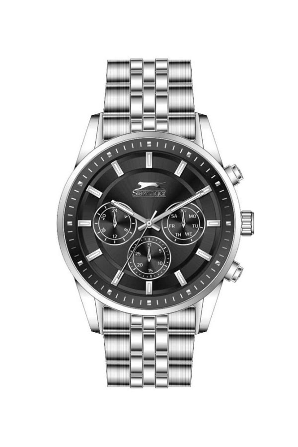 Slazenger Sl.09.2430.2.01 5 Atm Water Resistant Steel with Day and Calendar Indicator Trendyol