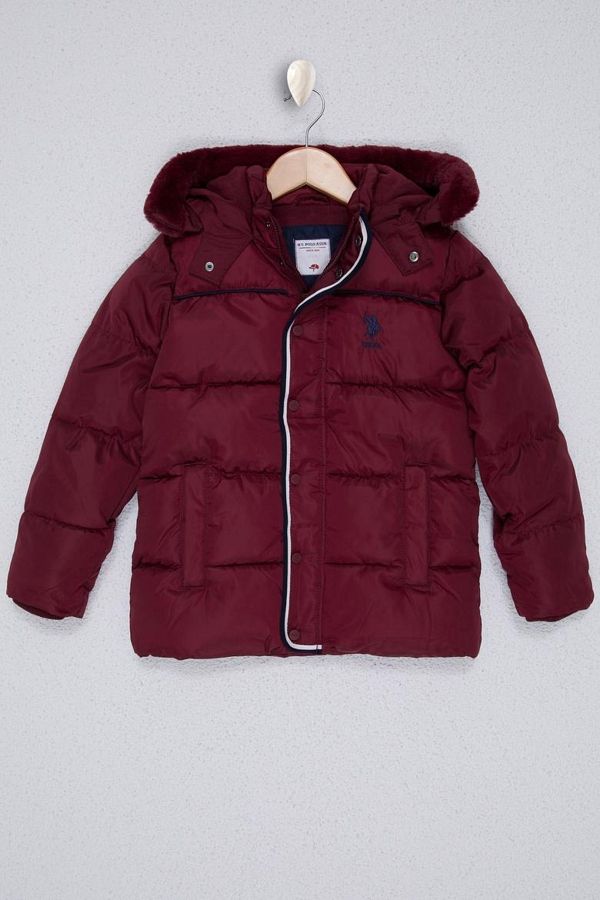 Us polo assn red jacket best sale
