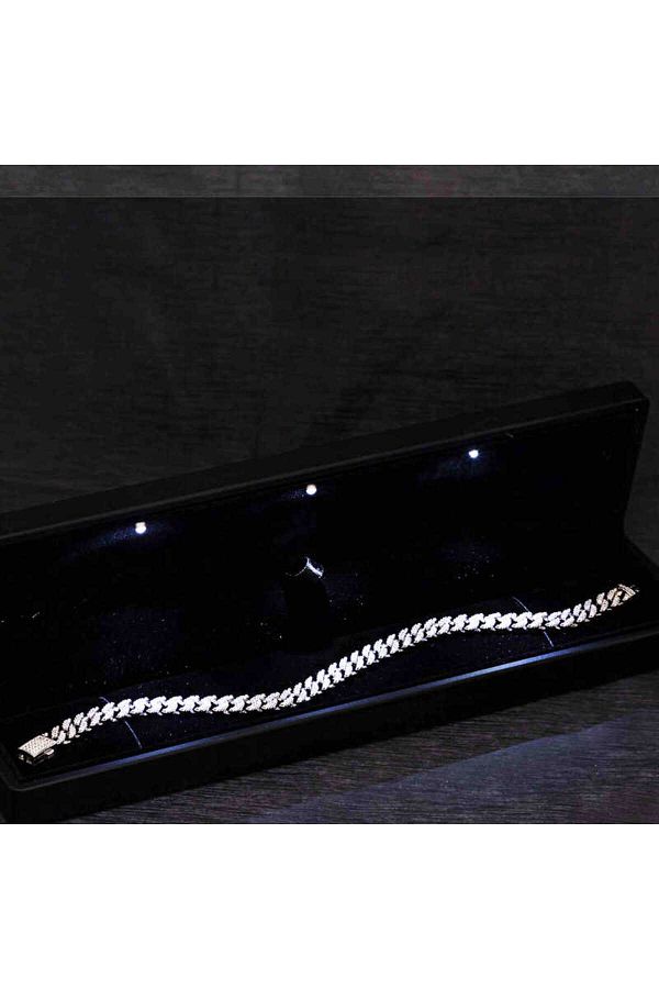 peanelife-Silver Illuminated Boxed Gourmet Women's Bracelet 1