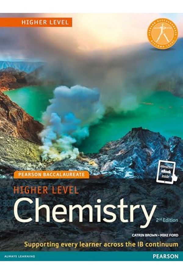 Gardners Books UK-Pearson Baccalaureate Chemistry Higher Level 2Nd Edition Print And Online Edition For The Ib Diploma 1