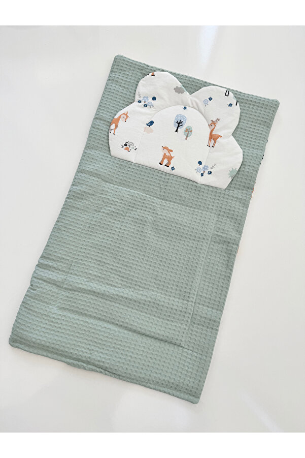 Jaju Baby Wafle Pike Kumaş Ceylan Tasarım Altaçma Minderi