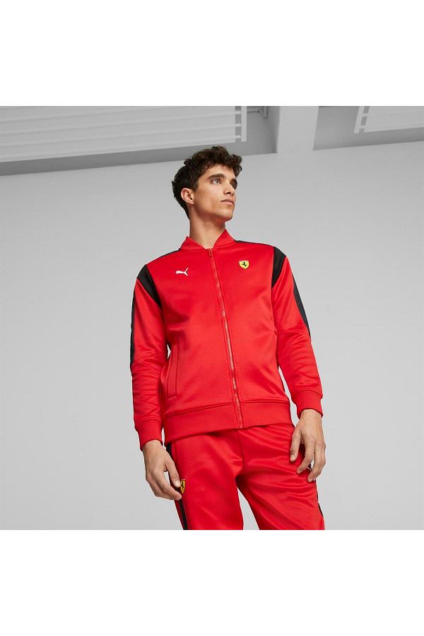 Puma Ferrari Race Mt7 Track Jacket Men s Jacket Trendyol