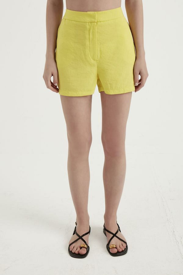 Hiccup-High Waist Mini Shorts - Comfortable and Stylish Design 1
