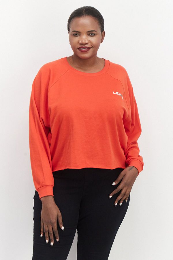 Levi's orange sweatshirt 2025