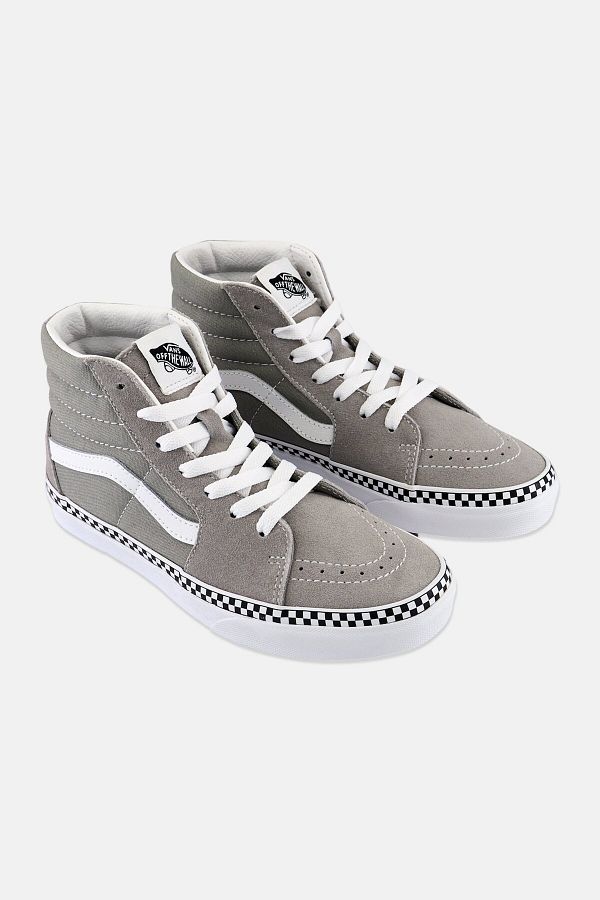 Toddler boy grey vans top