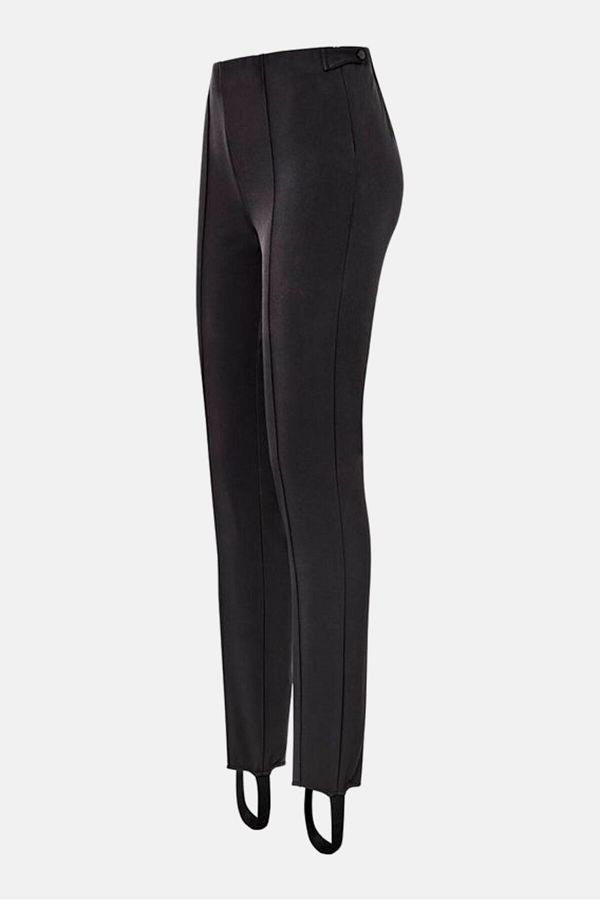 Tchibo Women Tight Fit Solid Soft Shell Ski Pants Black Trendyol
