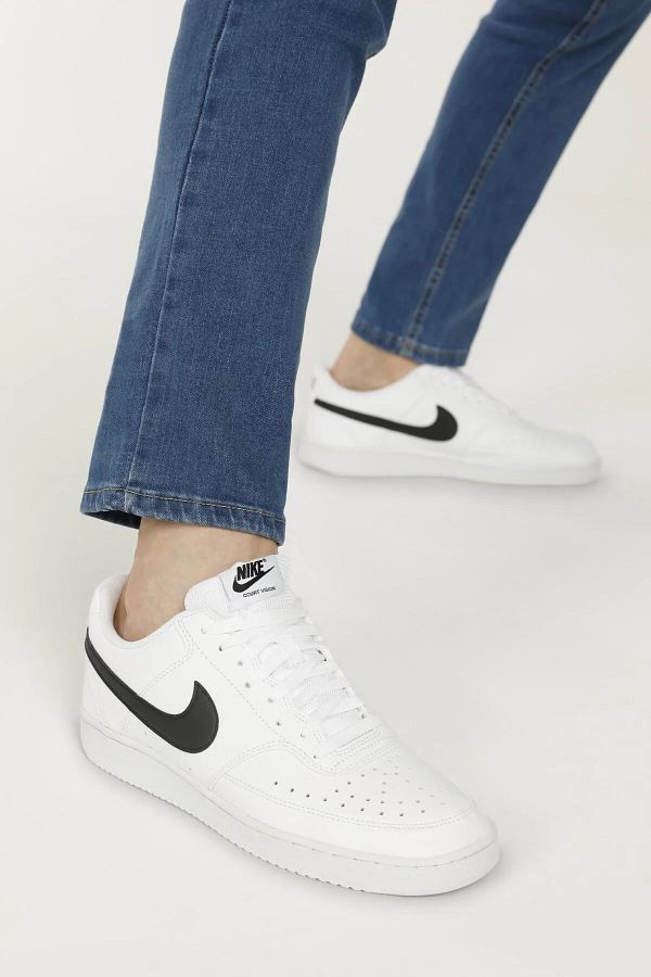 Nike flat shoes white deals