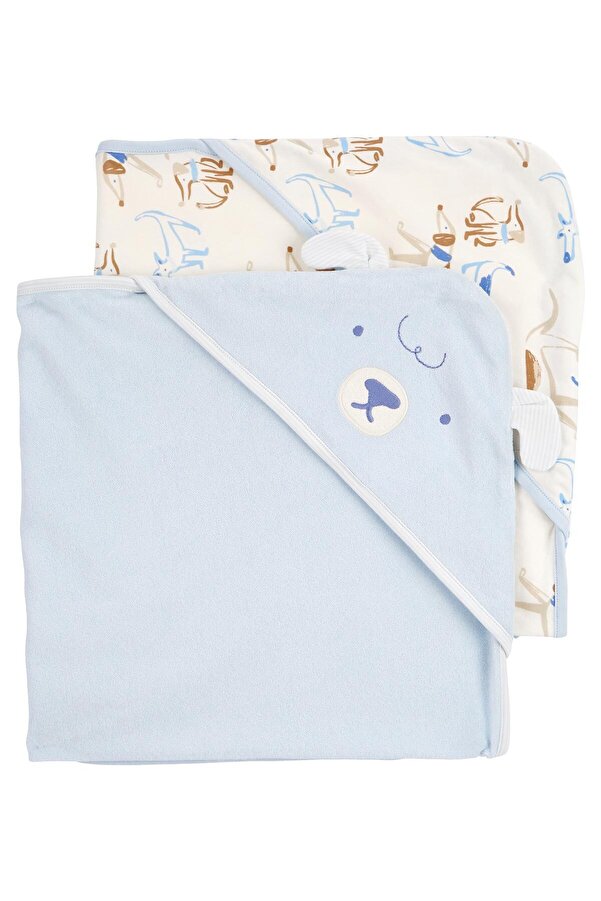 Carter's Erkek Bebek 2'li Banyo Havlusu
