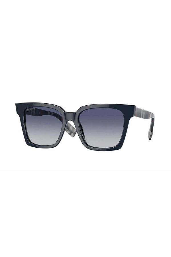 Burberry Blue Policarbon Women s Sunglasses Cellulose Acetate Closed Frame Rectangular Design Be4335 Trendyol