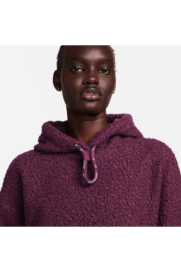 Nike women's pullover sherpa hoodie shop