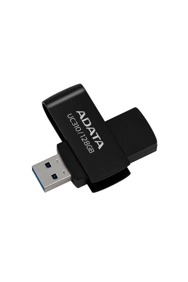 Adata-Uc310-128gb 128gb USB3.2 Gen1 Black Flash Memory 1
