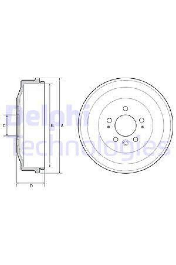 DELPHİ-Brake Drum 1