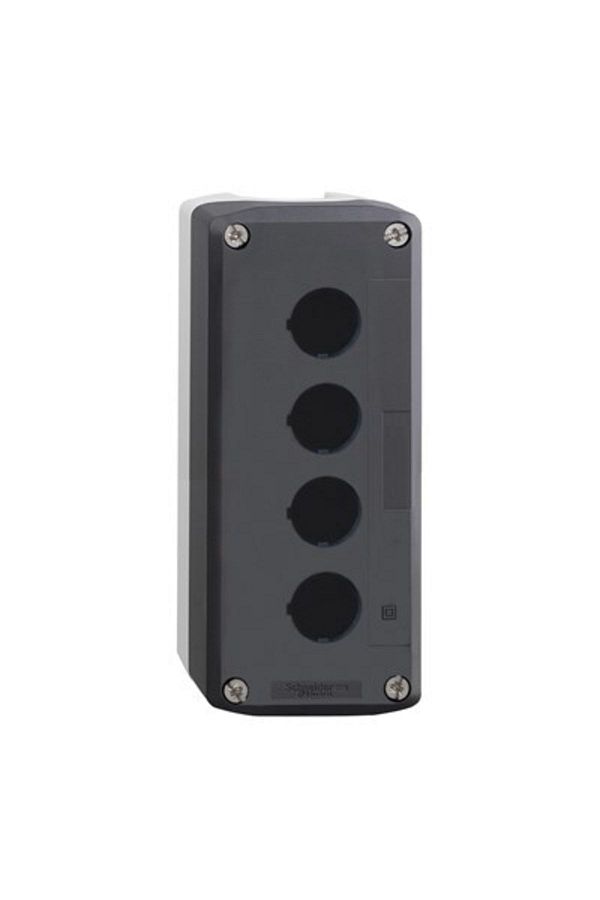 Schneider Electric-Xald04 - Schneider 4-Pack Gray Empty Push Button Box 1