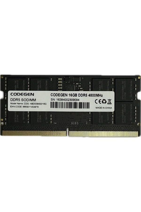 CODEGEN-16Gb Ddr5 4800Mhz Notebook Ram Value Cdg-Nbd538400/16G 1