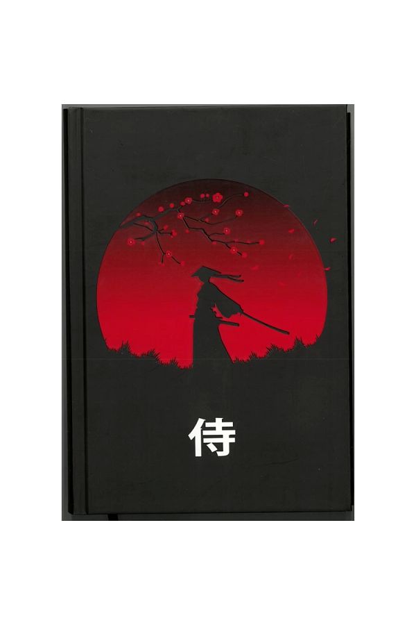 DEFFTER-Japanese/ Samurai Hard Cover A5 Lined Notebook 96 Yp 1