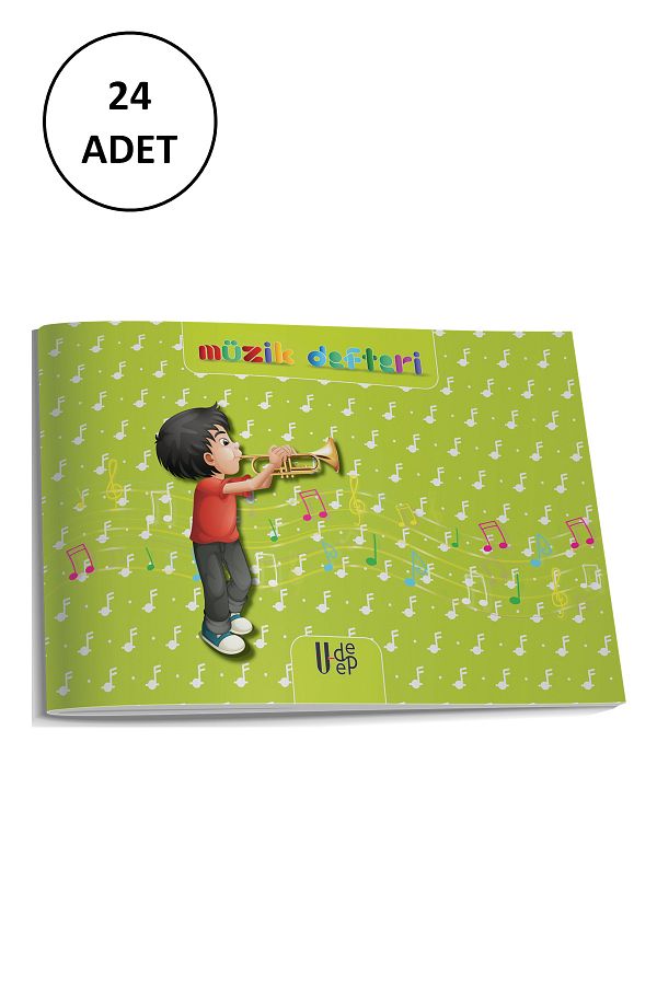 Umut-A5 Music Notebook - 30 Sheets, 24 Pieces 1