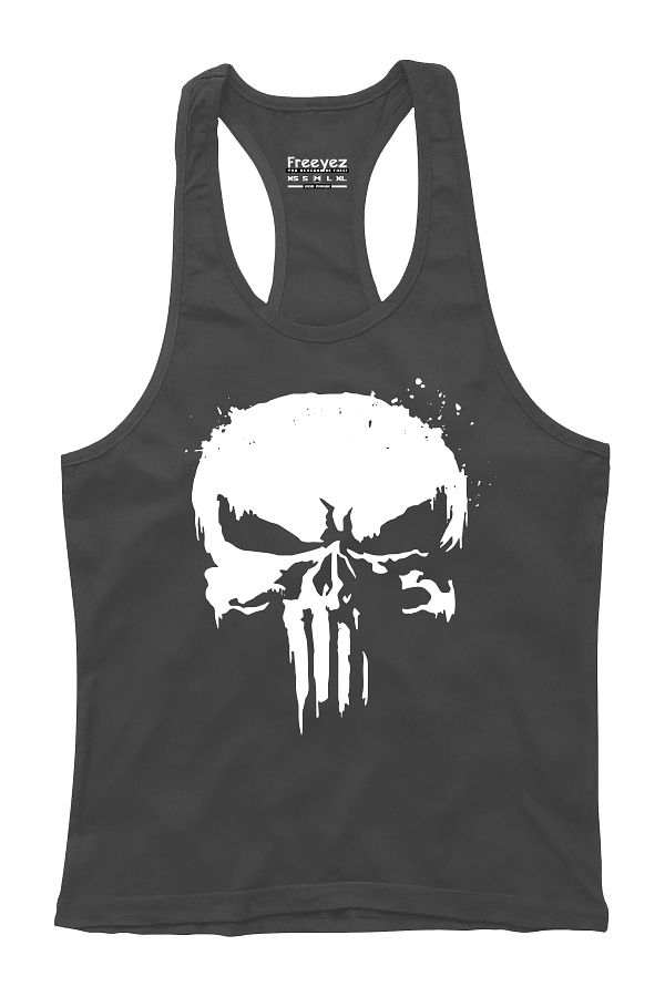 Freeyez-Punisher Gym Fitness Tank Top Cotton Athlete Tank Top 1