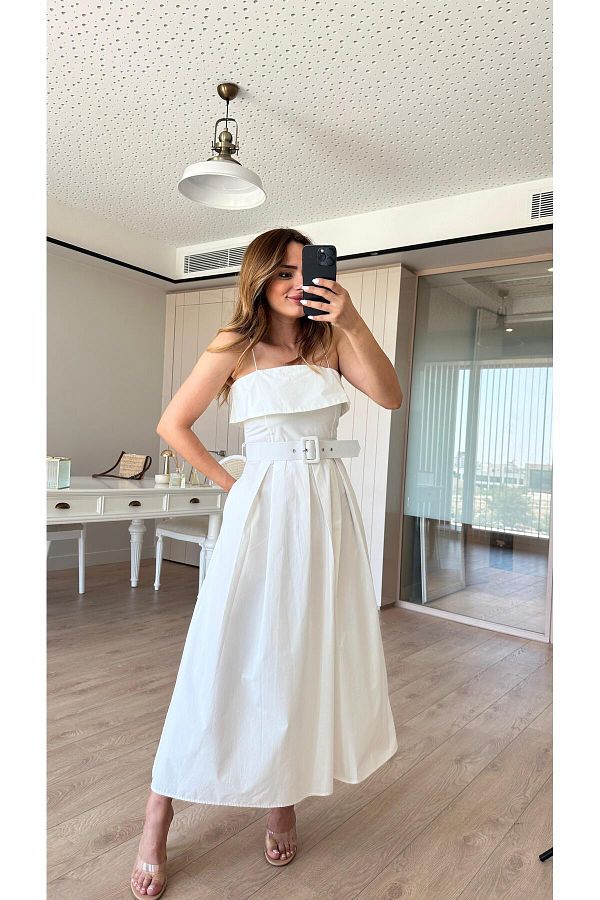 Rope belt dress sales
