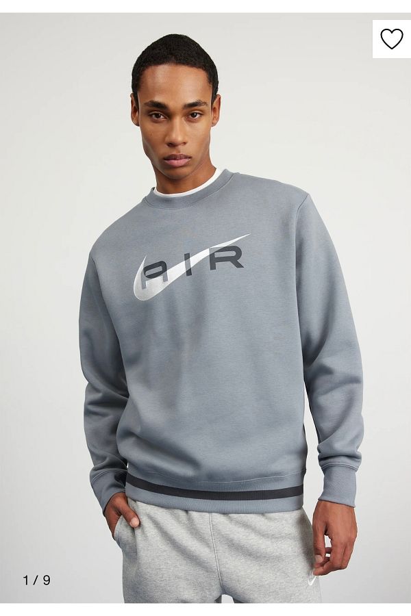 Nike sportswear swoosh crew discount