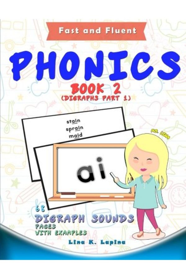 Ingram Internatıonal Inc-Phonics Flashcards Digraph Sounds 68 Flash Cards With Examples 1