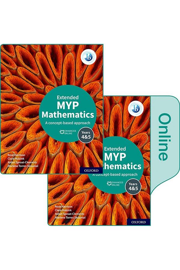 OXFORD UNIVERSITY PRESS-Myp Mathematics 4&5 Extended Print And Enhanced Online Course Book Pack 1