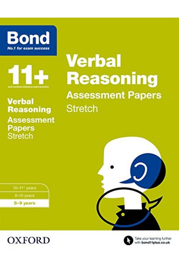 OXFORD UNIVERSITY PRESS-Bond 11+ Verbal Reasoning Stretch Papers 89 Years 1