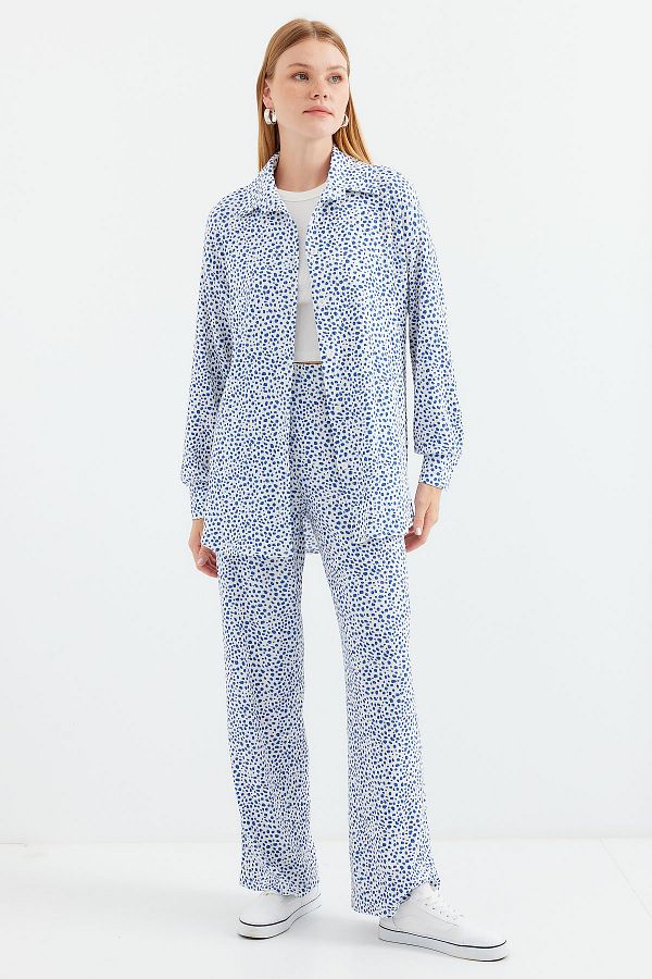 Bigdart-5858 Model Knitted Set of Two - B. Blue 1